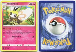 Ribombee 96/147 Uncommon Burning Shadows Pokemon LP - Image 3