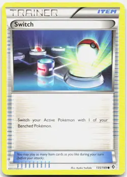 Switch 135/149 Common Boundaries Crossed Pokemon LP - Image 1