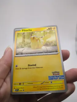 2025 Pokemon SV Black Star Promos - SVP EN Pikachu Illustration Contest #214 - Image 2