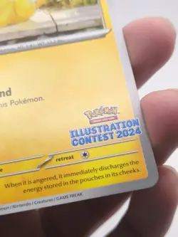 2025 Pokemon SV Black Star Promos - SVP EN Pikachu Illustration Contest #214 - Image 5