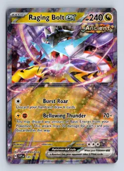 Raging Bolt ex 145 Holo P Scarlet & Violet Promo Pokemon NM/M - Image 1