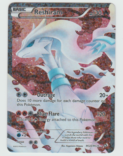 Pokemon TCG Legendary Treasures Reshiram RC22/RC25 Ultra Rare Full Art Holo - Image 1
