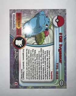 Pokemon 2000 Topps Chrome Ivysaur #02 NM Excellent - Image 2