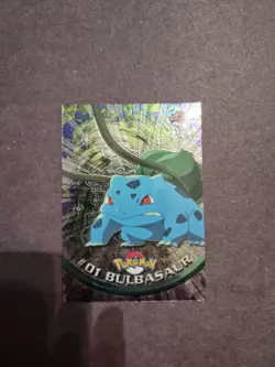 Topps Pokemon TCG Topps Chrome Bulbasaur #01 TV Animation Edition Foil - Image 2
