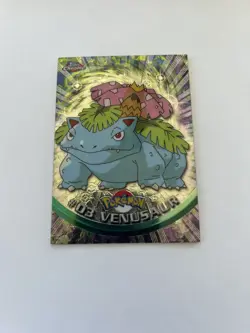 2000 Pokemon Topps Chrome Venusaur #03 - LP - Image 1