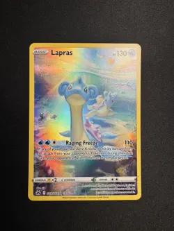 Pokemon Crown Zenith Galarian Gallery Lapras GG05/GG70 Holographic NM - Image 1