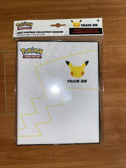 NEW Pokemon: 25th Anniversary First Partner Collector’s Binder SEALED 820650809606 - Image 1