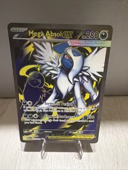 Pokemon Mega Absol EX Ultra Rare ME01: Mega Evolution 161/132 NM - Image 1