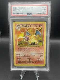 Pokemon 2023 Classic Collection 003/034 Charizard Holo - PSA Mint 9 - Image 1