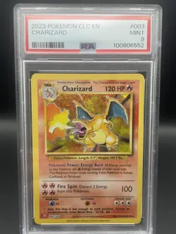Pokemon 2023 Classic Collection 003/034 Charizard Holo - PSA Mint 9 - Image 2