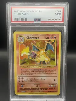 Pokemon 2023 Classic Collection 003/034 Charizard Holo - PSA Mint 9 - Image 3