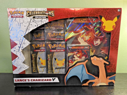 Pokemon 25th Anniversary Celebrations Lances Charizard V Collection Box Sealed 820650809392 - Image 1