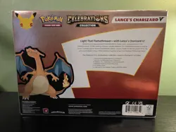 Pokemon 25th Anniversary Celebrations Lances Charizard V Collection Box Sealed 820650809392 - Image 2
