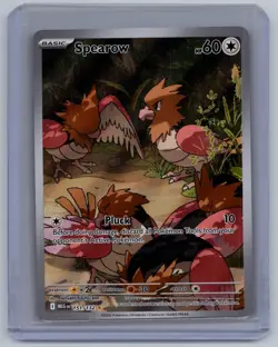 Spearow 151/132 Illustration Rare Mega Evolution Pokemon Near Mint - Image 1