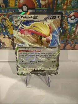 Pidgeot Ex #164 Pokemon Obsidian Flames NM - Image 1