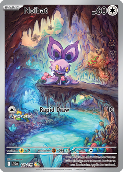 NOIBAT 169/159 ILLUSTRATION RARE JOURNEY TOGETHER POKEMON NEAR MINT - Image 1