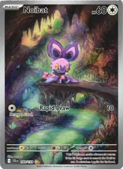 NOIBAT 169/159 ILLUSTRATION RARE JOURNEY TOGETHER POKEMON NEAR MINT - Image 2
