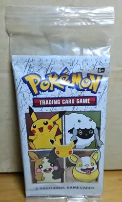2020 Pokemon 25th Anniversary General Mills Booster Pack Factory Sealed - Image 1