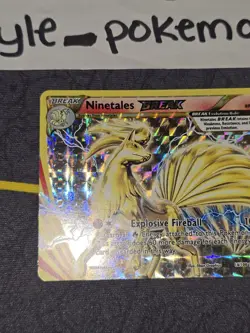 Ninetales Break Holo Ultra Rare XY Evolutions 16/108 LP - Image 3