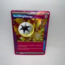 Enriching Energy 191/191 ACE SPEC Rare Surging Sparks Pokemon Holo Near Mint - Image 1