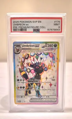 Pokemon TCG: Umbreon Ex SV Scarlet & violet Promo #176 PSA 9 english - Image 1