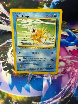 MAGIKARP 35/102 BASE SET UNLIMITED Uncommon Pokemon - Image 1