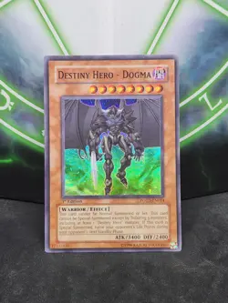 Yugioh Destiny Hero - Dogma POTD-EN014 1st Edition Super Rare LP - Image 1