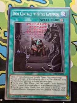 Dark Contract with the Yamimakai - SDPD-EN023 - Common - YuGiOh - Image 1