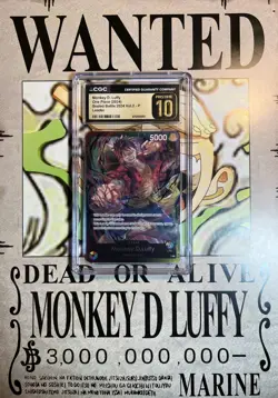 2024 ONE PIECE CCG MONKEY D. LUFFY LEADER SEALED BATTLE CGC 10 PRISTINE C PT - Image 2