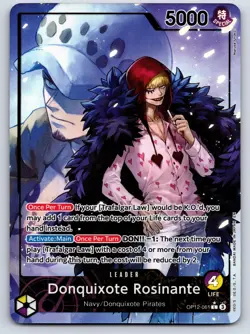 Donquixote Rosinante (061) (Alternate Art) #OP12-061 Legacy of the Master - Image 1