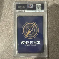 2025 ONE PIECE OP10-118 MONKEY D LUFFY ROYAL BLOOD ALT ART PARALLEL SEC PSA 10 - Image 2