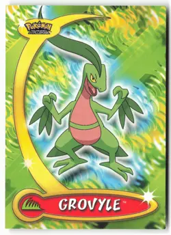 Advanced Challenge #34 Grovyle Pokemon - Non-Holo - clymk - Image 1