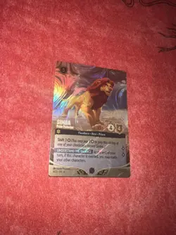 Disney Lorcana TCG Simba Pride Protector 4/C2 FOIL NM - Image 4