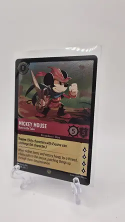 Disney Lorcana Mickey Mouse Brave Little Tailor 115/204 First Chapter Cold Foil - Image 3