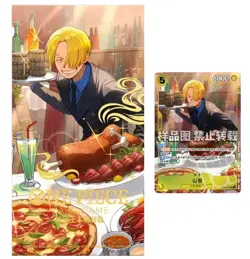 One Piece Card Game Chinese 2026 New Year Red Packet Sanji Promo [Read Desc] - Image 1