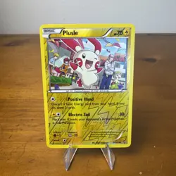 Plusle 31/111 Reverse Holo Common Furious Fists Pokemon Card - Image 1