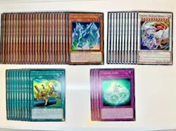 Yugioh Complete Competitive Cosmic Blazar/Stardust Dragon Deck + Ex + Bonus Gift - Image 1