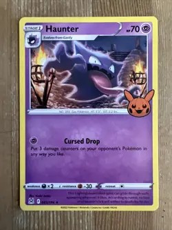 Haunter 065/196 Pokemon Trick Or Trade Regular 2023 Halloween Promo Card NM 223 - Image 1