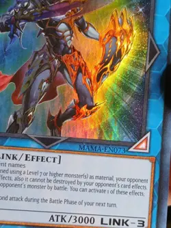 BLACK LUSTER OF CHAOS SOLDIER OF CHAOS 1ST ULTRA RARE MAMA-EN073 YUGIOH! - Image 5