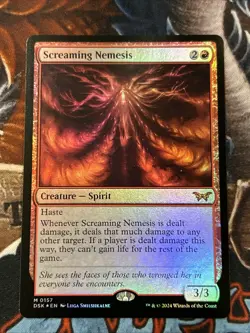 Screaming Nemesis Duskmourn: House of Horror Foil NM-M Unplayed - Image 1