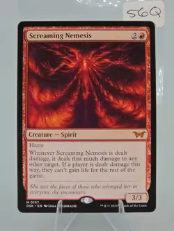 Screaming Nemesis #157 Mythic Rare Duskmourn MTG NM Regular English - Image 4