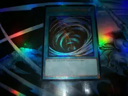 Mystical Space Typhoon 1st Edition Prismatic Ultimate Rare RA02-EN048 Yu-Gi-Oh! - Image 1