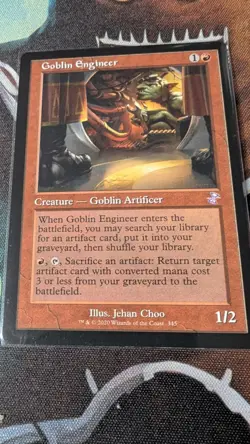 Goblin Engineer NonFoil MTG TSR Time Spiral Remastered NM - Image 1