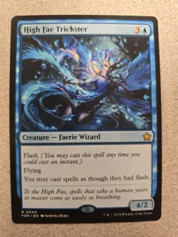 High Fae Trickster Foundations MTG Regular Near Mint - Image 1