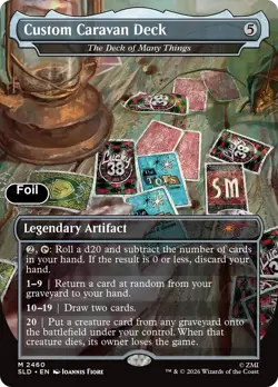 Custom Caravan Deck - The Deck of Many Things [Secret Lair Drop Series] NM Fo... - Image 1