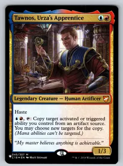 MTG Tawnos, Urza's Apprentice M The List Reprints 045/307 NM - Image 1