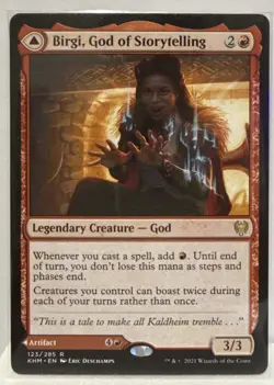 Birgi, God of Storytelling Kaldheim Regular - Image 1