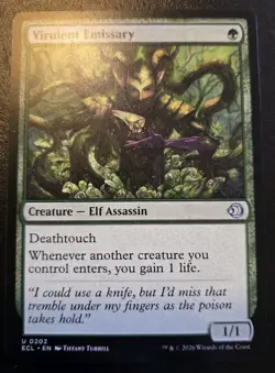 Virulent Emissary 0202 Uncommon Lorwyn Eclipsed Magic: The Gathering - Image 1