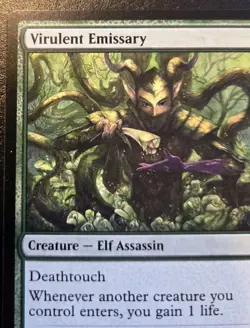 Virulent Emissary 0202 Uncommon Lorwyn Eclipsed Magic: The Gathering - Image 2