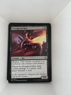 Stronghold Rats 142 Uncommon Time Spiral: Remastered Magic: The Gathering NM - Image 2